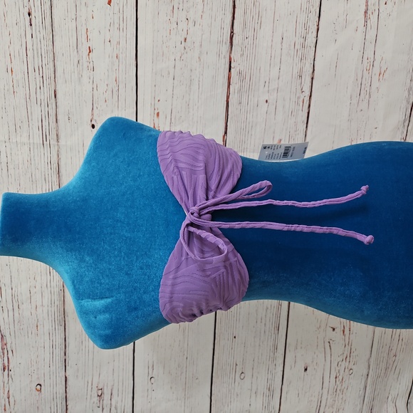 NWT Pacsun Swimming Strapless Bikini Top size M - Picture 1 of 10